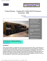 Yamaha RXV-795-Review 